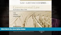 BEST PDF  Cheh s Sum and Substance Audio Constitutional Law, 8th (CD) BOOK ONLINE