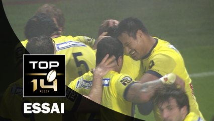 TOP 14 ‐ Essai Camille LOPEZ (ASM) – Clermont-Toulon – J16 – Saison 2016/2017