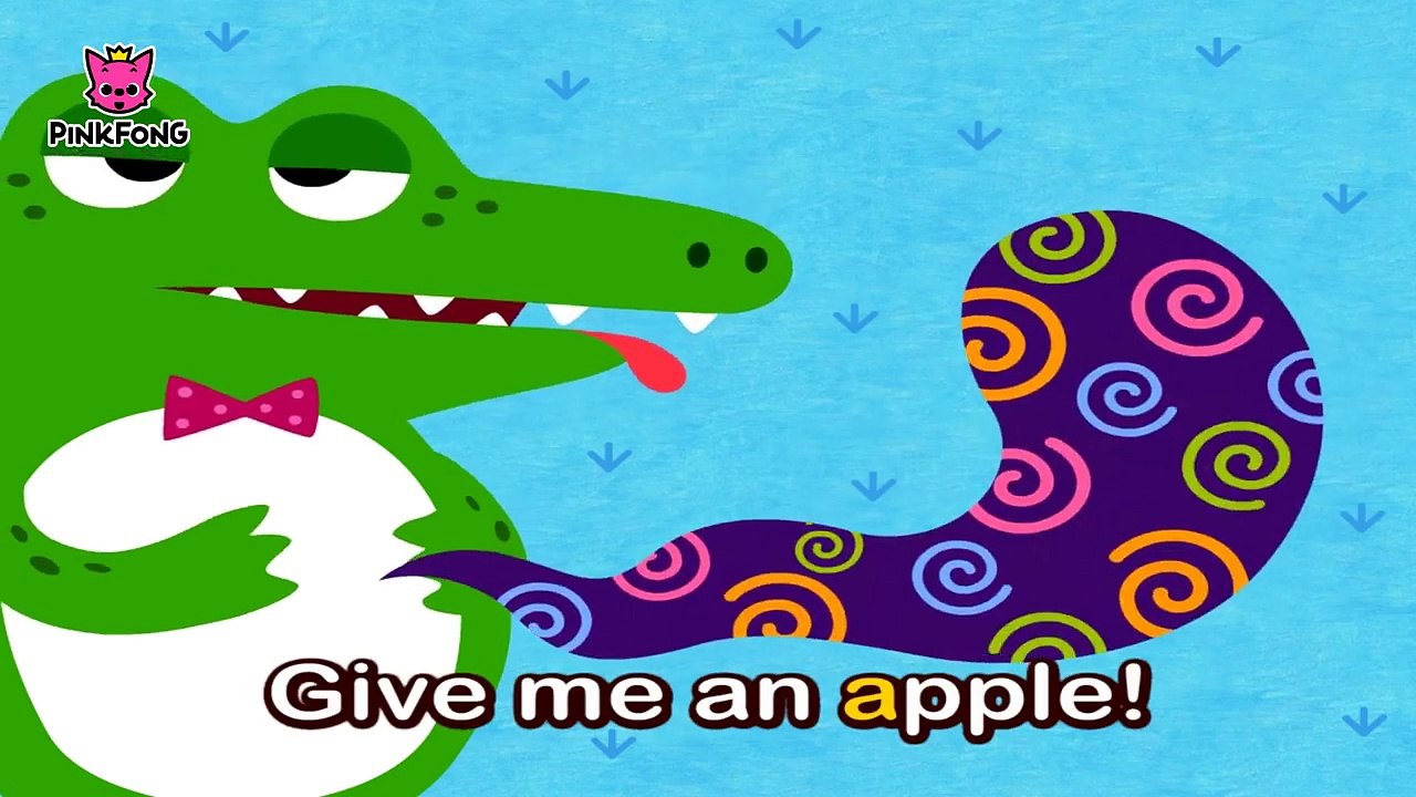 Alligator _ フォニックス読みA _ ABCフォニックスの歌 _ ピンクフォン英語童謡-fWiurzhAMug