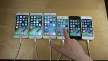 iPhone 7 vs. iPhone 6S vs. iPhone 6 vs. iPhone SE vs. iPhone 5S vs. iPhone 5 - Which Is faster-!