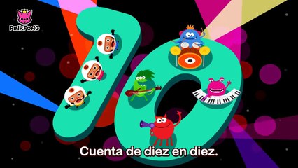 Cuenta de 10 en 10 _ Números _ PINKFONG Canciones Infantiles-JHqOdzW0VcQ