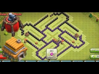 Clash of Clans TH7 Farming Base With "Air Sweeper"