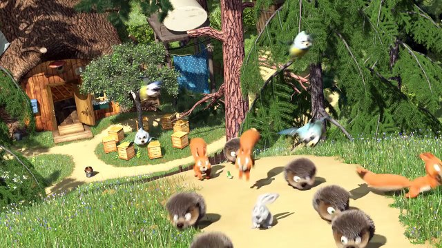 Маша и Медведь - Трудно быть маленьким (Мишка маленький)-q0cRV-_BfdI