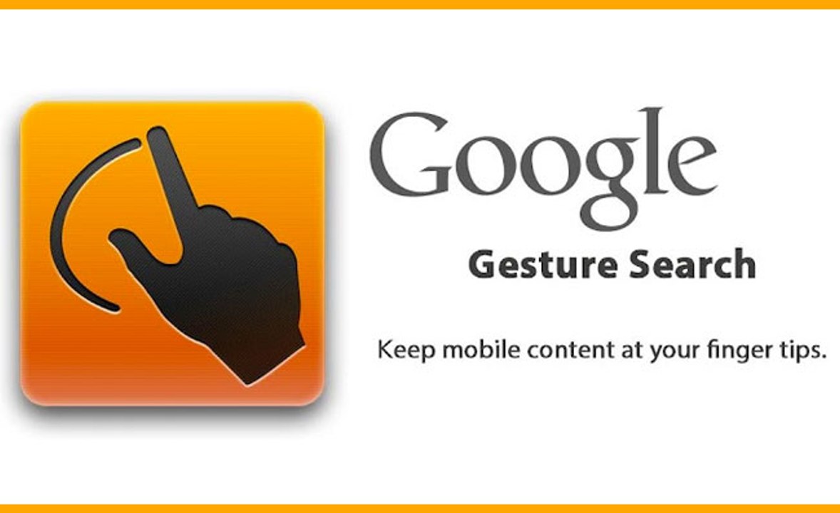 google gesture search