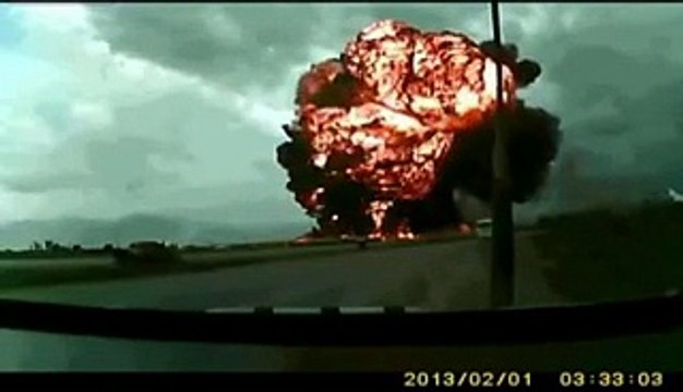 Shocking footage- US cargo plane crashes at Bagram airbase