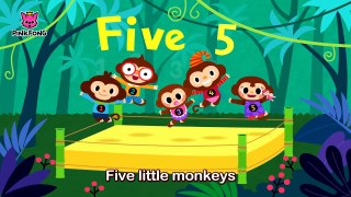 Five Little Monkeys _ Mother Goose _ Nursery Rhymes _ PINKFONG Songs for Children-zINUjhZQQkk