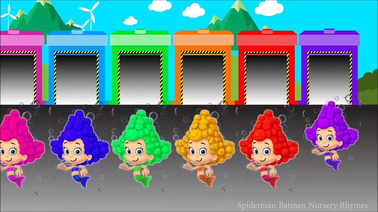 Bubble Guppies Deema and Coby Colors For Children To Learn - Bubble ...