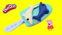 How to Make Play Doh Ice Cream Dolphin Fun and Creative for Kids* Play doh ice cream peppa pig