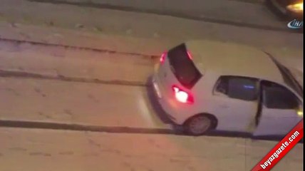 Kayan aracı durdurmak için...