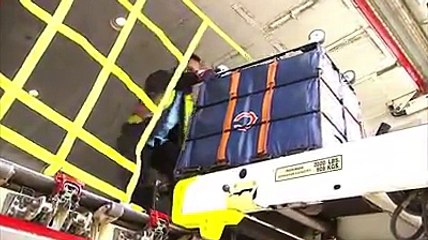 The Bears fly in style for their away games. This is a story about the "team" that gets their plane ready for road trips