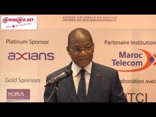 Africa IT & Telecom FORUM /Le ministre Bruno kone annonce l'ouverture