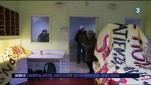 Paris : des sans-abris hébergés à l'Hôtel-Dieu