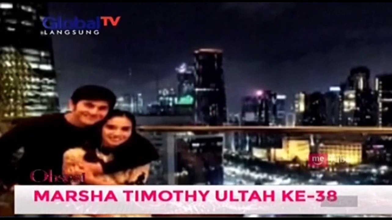 Marsha Timothy Dapat Kejutan Ultah dari Sang Suami