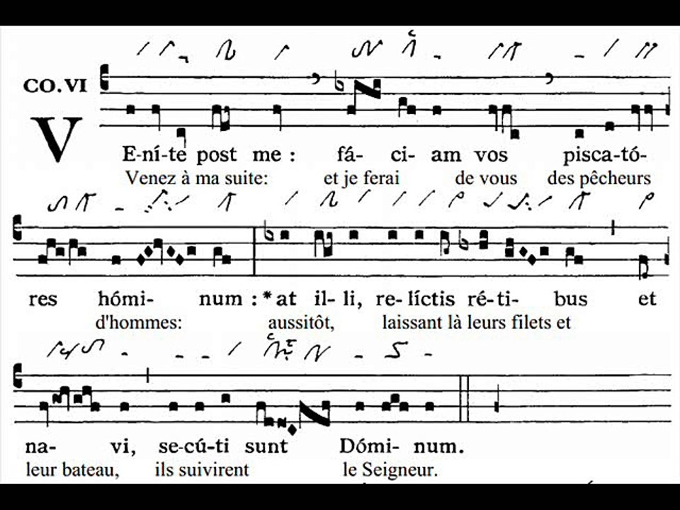 Communio Venite post me, Dominica III TpA (3 TO)