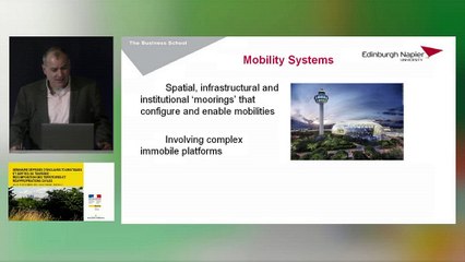 Kevin Hannam, geographer, professor at Edinburgh Napier University