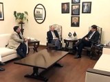 CM Sindh SYED MURAD ALI SHAH meets Ahmed Mukhtar.. (CHIEF MINISTER HOUSE SINDH) 09th Jan 2017
