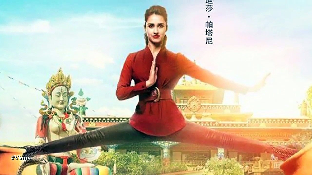 Sexy Girl Disha Patani Doing Yoga In Middle Of Water
