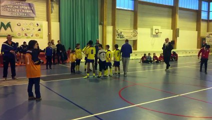 Remise du trophée tournoi U11 Marolles