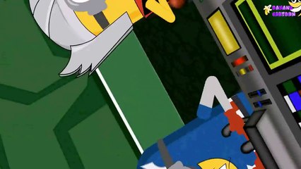 Minions Vs Hulk in Gym Funny Prank Cartoon! Finger Family #Minions Songs Nursery Rhymes_75