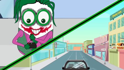 Minions Vs Hulk in Gym Funny Prank Cartoon! Finger Family #Minions Songs Nursery Rhymes_95