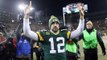 NFL wild-card hot reads: Aaron Rodgers keeps on rolling