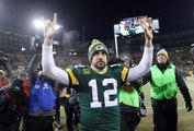 NFL wild-card hot reads: Aaron Rodgers keeps on rolling