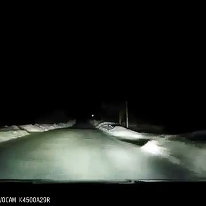 Large meteor fireball over the Arkhangelsk