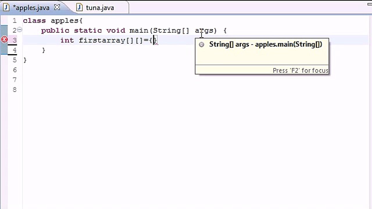 33 - Multidimensional Arrays Learn Best Basic Java Programming