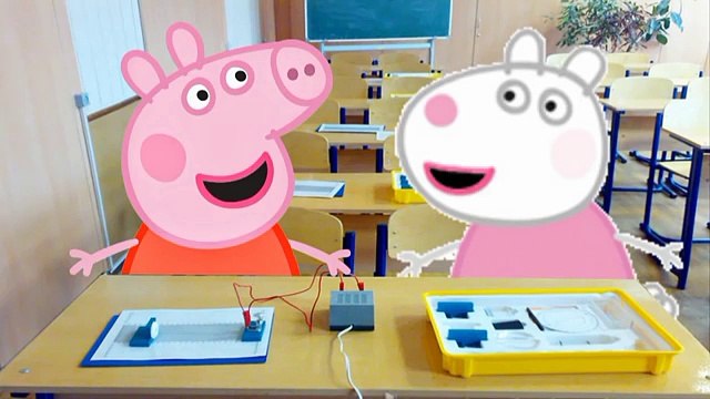 Свинка Пеппа получила двойку овечка Сьюзи помогает исправить мультик на Русском новая серия 2016