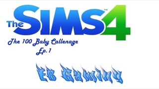 Sims 4: 100 Baby Challenge Ep.1