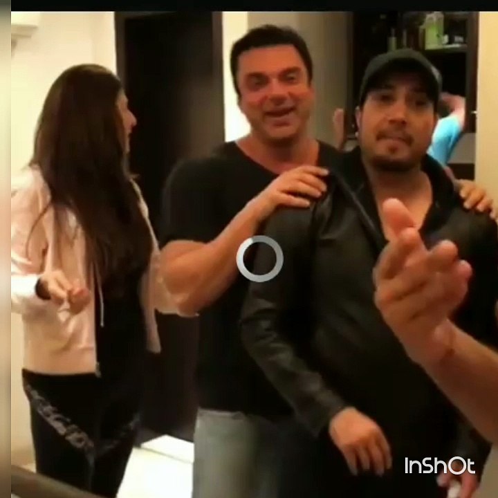 Salman khan arbaz khan singing song with mika sing to gather best salman khan moment live birthday song