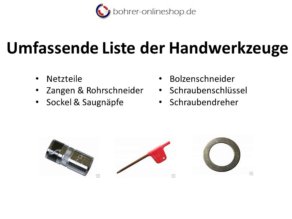 Mechanische Werkzeuge & Elektrische Produkte zu unschlagbaren Preisen