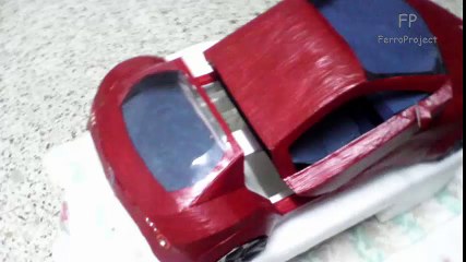 how to made with paper ff ferrari