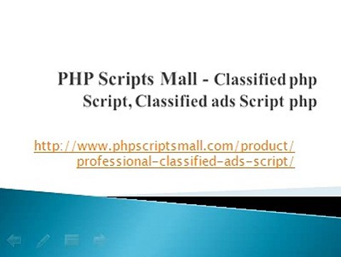 Classified php Script - PHP Scripts Mall - Classified Ads script php
