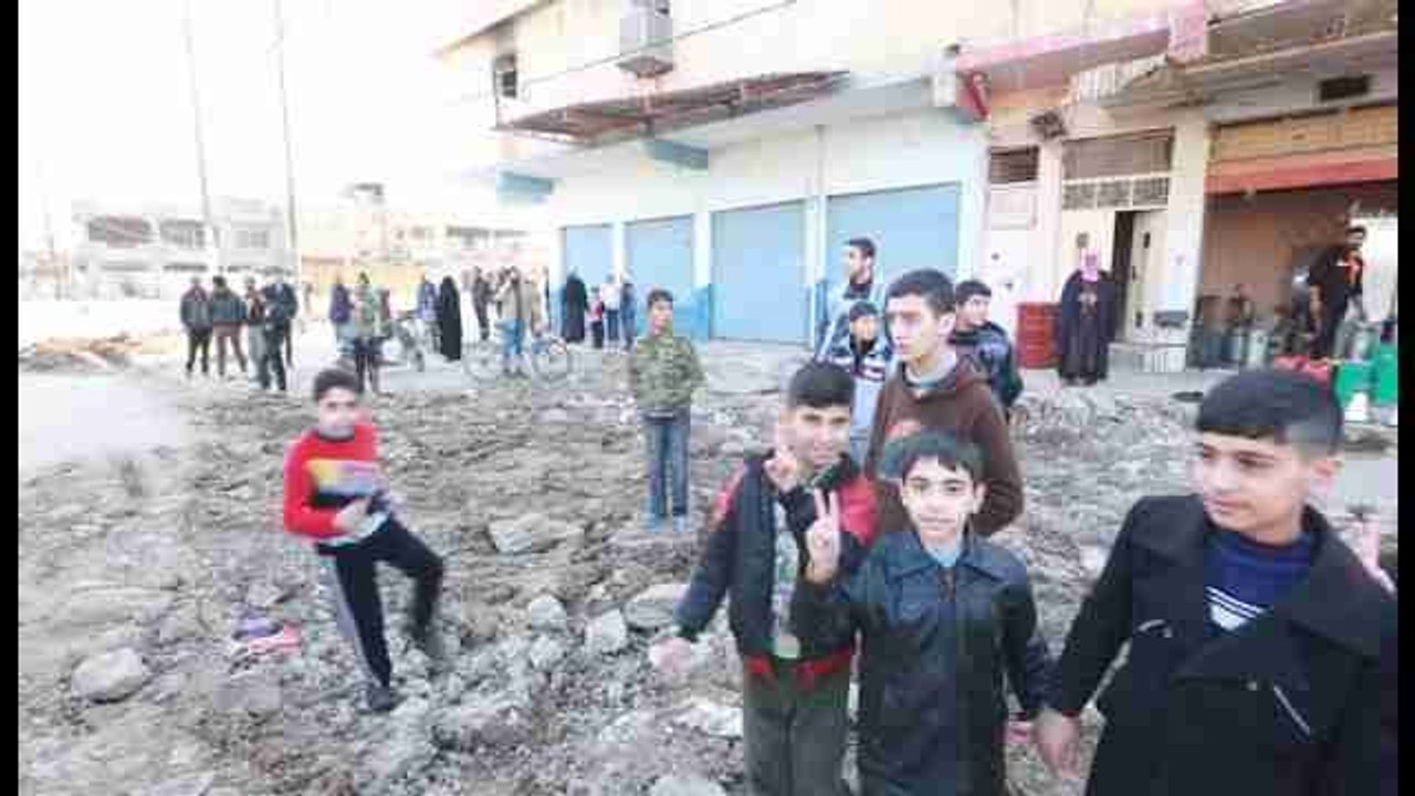 El ejército iraquí llega al río Tigris en la batalla de Mosul