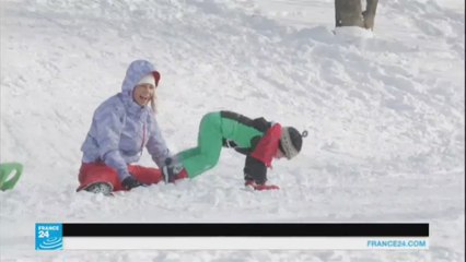 ثلوج في أوروبا