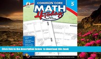 Audiobook  Common Core Math 4 Today, Grade 5 (Common Core 4 Today) Erin McCarthy Full Book