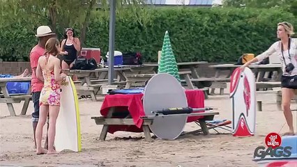 Most Dangerous Swimsuit Model Prank Just For Laughs Gags