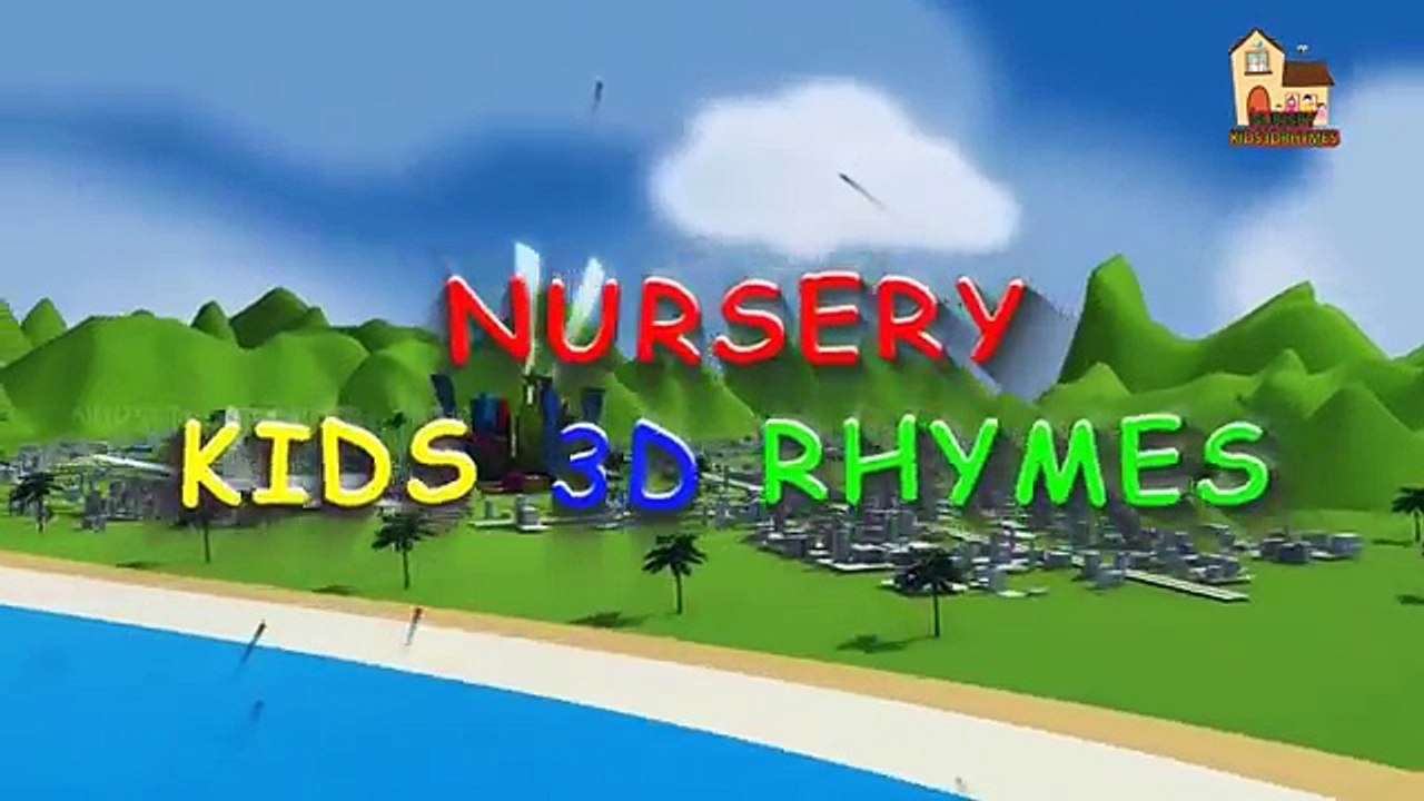 Funny Cat Driving Car | Finger Family Nursery Children 3d English Rhyme
