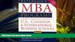 Read Book MBA Programs 1997, 2nd ed, Guide to Peterson s  For Ipad
