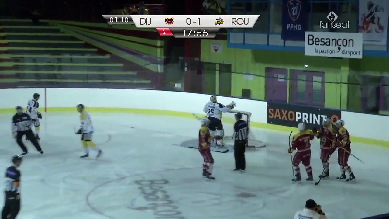 SLM - 31ème j. : Dijon - Rouen : 3-4 (les buts)