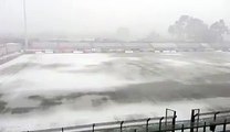 Χιονισμένο γήπεδο Χανίων 8-1-2017 (2η Πλατανιάς-ΑΕΛ 2016-17)