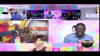 YOUSSOU NDOUR sur le plateau de Yeewu leen