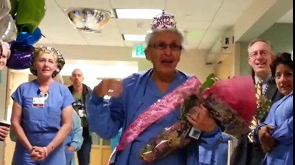 La plus vieille infirmière des États-Unis fête ses… 90 ans !