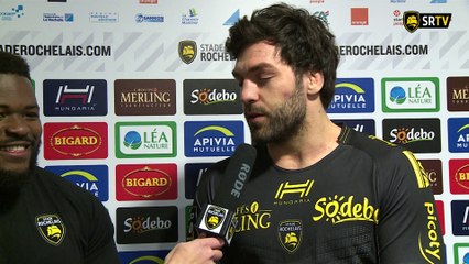 Après match Stade Rochelais - Castres
