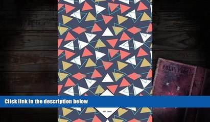 Read Book GM Co: Notebook Journal Dot-Grid, Lined, Graph, 120 pages 5.5"x8.5": Triangle Random