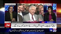 Shahid Masood On Khawaja Asif Statement Over Genereal Raheel Sharif