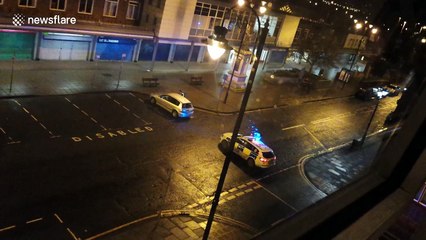 Police arrest man after three-hour siege at a bookies in Jarrow