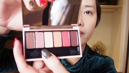 tt糖宝酱--爱丽小屋圣诞款胡桃夹子眼影试色啦