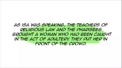 The Story of Isa and the Adulterous Woman - Kitab Comics